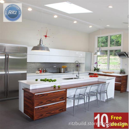 Ritz Free Design New Modern Good Quality Home Furniture Kitchen Cabinet